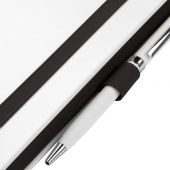 Ежедневник Arctic недатированный, белый/черный фото 