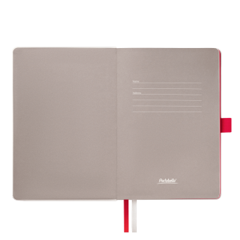 Ежедневник Arctic недатированный, белый/красный фото 