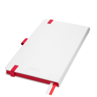Ежедневник Arctic недатированный, белый/красный фото 