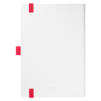 Ежедневник Arctic недатированный, белый/красный фото 