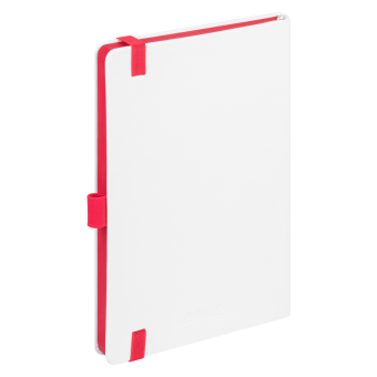 Ежедневник Arctic недатированный, белый/красный фото 