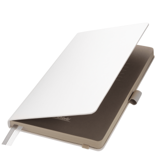 Ежедневник Arctic недатированный, белый/серый фото 