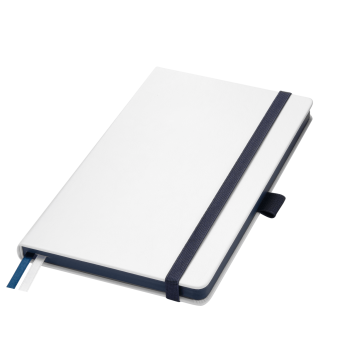 Ежедневник Arctic недатированный, белый/синий фото 