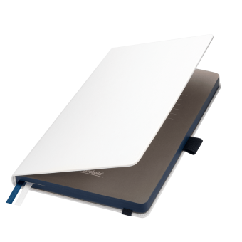 Ежедневник Arctic недатированный, белый/синий фото 