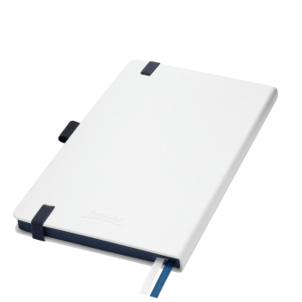 Ежедневник Arctic недатированный, белый/синий фото 