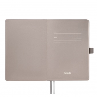 Ежедневник Arctic недатированный, белый/темно-серый фото 