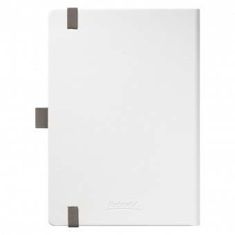 Ежедневник Arctic недатированный, белый/темно-серый фото 