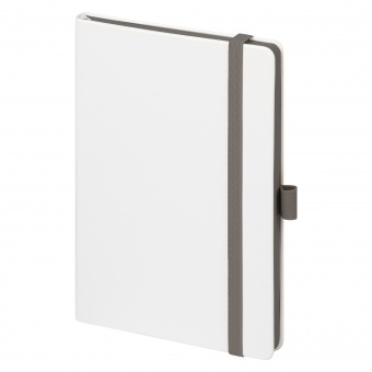 Ежедневник Arctic недатированный, белый/темно-серый фото 