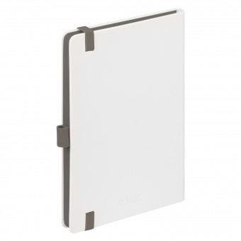 Ежедневник Arctic недатированный, белый/темно-серый фото 