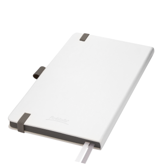Ежедневник Arctic недатированный, белый/темно-серый фото 