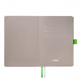 Ежедневник Arctic недатированный, белый/зеленый фото 