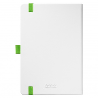 Ежедневник Arctic недатированный, белый/зеленый фото 