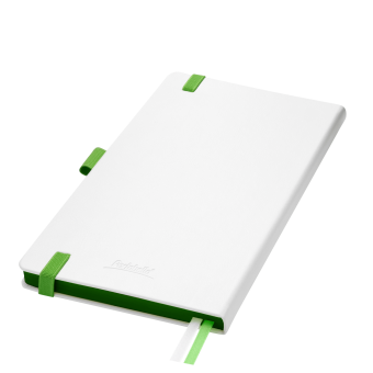 Ежедневник Arctic недатированный, белый/зеленый фото 