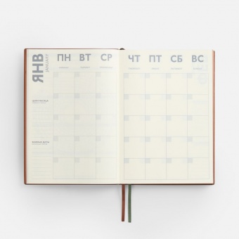 Ежедневник Avila, недатированный, зеленый фото 