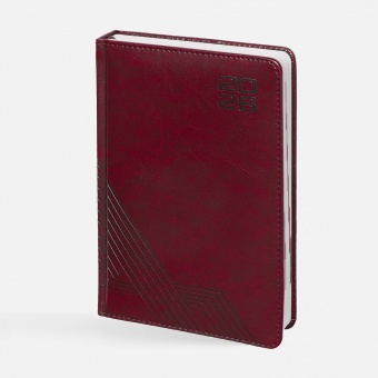 Ежедневник Faro, датированный, бордовый фото 