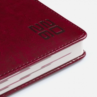 Ежедневник Faro, датированный, бордовый фото 