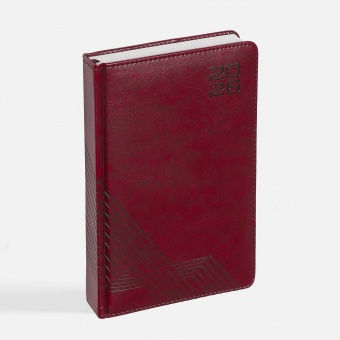 Ежедневник Faro, датированный, бордовый фото 