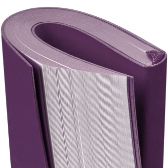 Ежедневник Flat Mini, недатированный, фиолетовый фото 