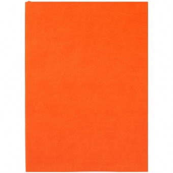 Ежедневник Flat, недатированный, оранжевый фото 