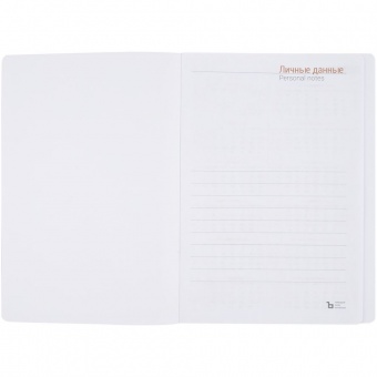 Ежедневник Flex Shall, датированный, серый фото 