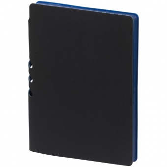 Ежедневник Flexpen Black, недатированный, черный с синим фото 