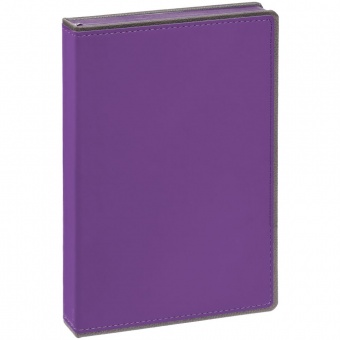 Ежедневник Frame, недатированный, фиолетовый с серым фото 