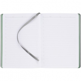 Ежедневник Frame, недатированный, зеленый с серым фото 