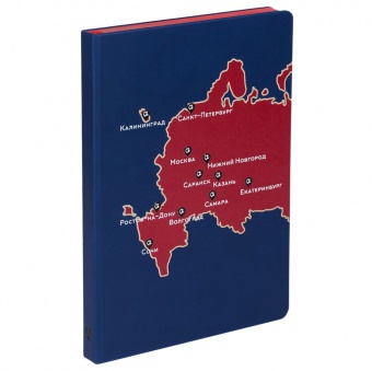 Ежедневник «Футбольная карта России» фото 