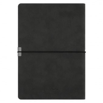 Ежедневник In Velour недатированный, черный фото 