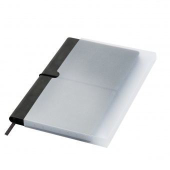 Ежедневник In Velour недатированный, черный фото 