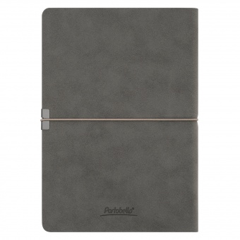 Ежедневник In Velour недатированный, серый фото 