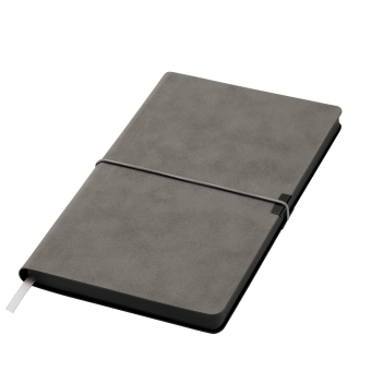 Ежедневник In Velour недатированный, серый фото 