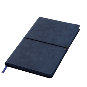 Ежедневник In Velour недатированный, синий фото 