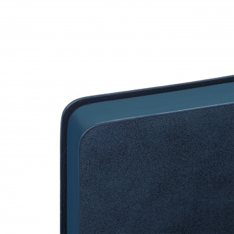 Ежедневник In Velour недатированный, синий фото 