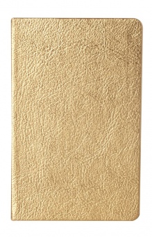 Ежедневник Ingot, недатированный, золотистый фото 