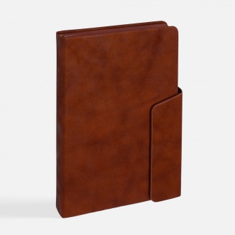 Ежедневник Leadmark, недатированный, коричневый фото 