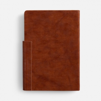 Ежедневник Leadmark, недатированный, коричневый фото 