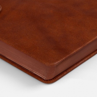 Ежедневник Leadmark, недатированный, коричневый фото 