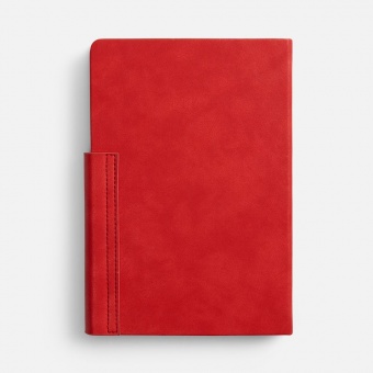 Ежедневник Leadmark, недатированный, красный фото 
