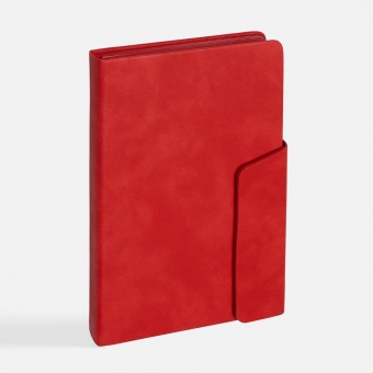 Ежедневник Leadmark, недатированный, красный фото 