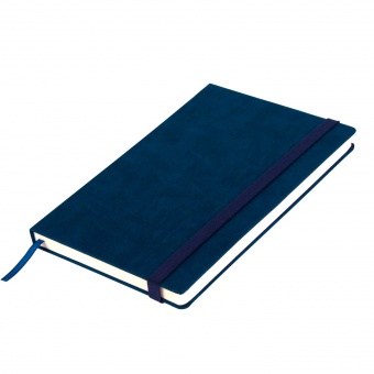 Ежедневник Latte soft touch BtoBook недатированный, синий (без упаковки, без стикера) фото 