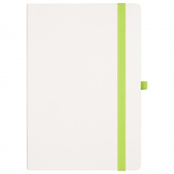 Ежедневник недатированный, Portobello Trend, Arctic , жесткая обложка, 145х210, 256 стр, белый, срез-фольга/зеленый фото 