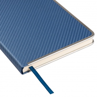 Ежедневник недатированный, Portobello Trend, Carbon , 145х210, 256 стр, синий фото 