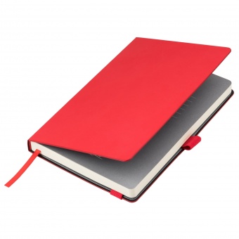 Ежедневник недатированный, Portobello Trend, Alpha, 145х210, 256 стр, красный/серый фото 
