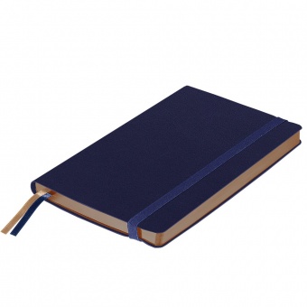 Ежедневник недатированный, Portobello Trend,Blue ocean, 145х210, 256стр, синий/бронзовый(без бум лент, стик) фото 