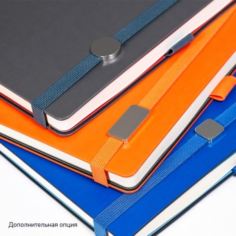Ежедневник недатированный, Portobello Trend,Blue ocean, 145х210, 256стр, синий/бронзовый(без бум лент, стик) фото 