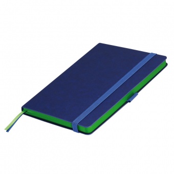 Ежедневник недатированный, Portobello Trend, Blue ocean , жесткая обложка, 145х210, 256стр,синий/св.зеленый фото 