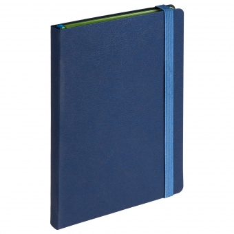 Ежедневник недатированный, Portobello Trend, Blue ocean , жесткая обложка, 145х210, 256стр,синий/св.зеленый фото 