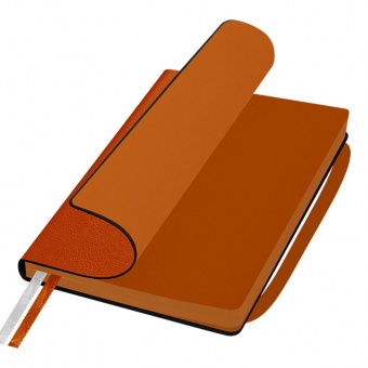 Ежедневник недатированный, Portobello Trend, Chameleon Smart, оранжевый/белый, 145х210, 256 стр, для лазерной гравировки, срез оранжевый, 2ляссе фото 1