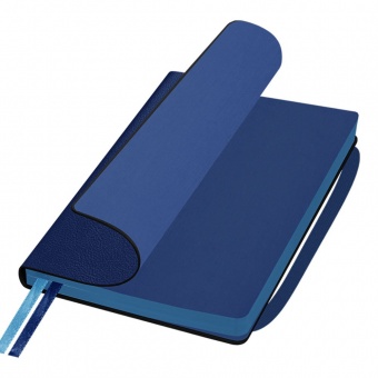 Ежедневник недатированный, Portobello Trend, Chameleon Smart, синий/голубой, 145х210, 256 стр, для лазерной гравировки, срез голубой, 2ляссе фото 